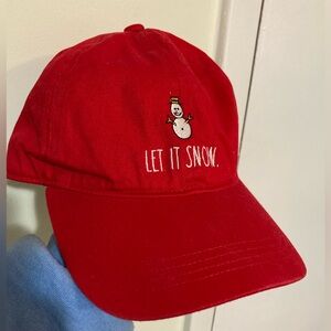 Rae Dunn Let It Snow Baseball Cap